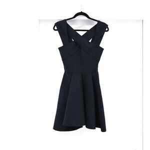 Maje Black Mini Dress